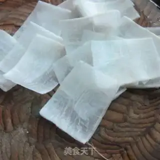 Make Clean crystal radish step 2