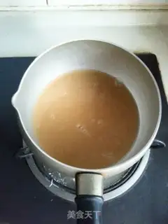 Make Peach jelly step 1