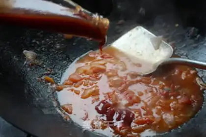 Make Tomato ham pizza step 10