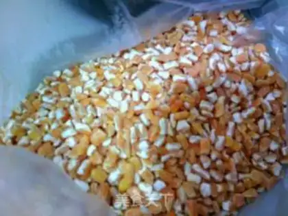 Make Corn balls step 1