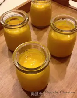 Make Mango pudding step 4
