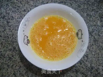 Make Egg steamed dragonfish step 2