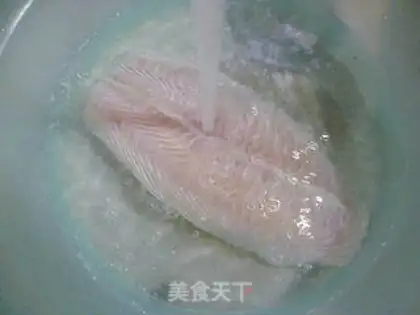 Make Egg steamed dragonfish step 3