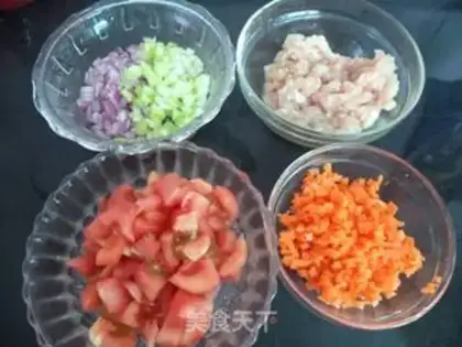 Make Meat sauce step 1