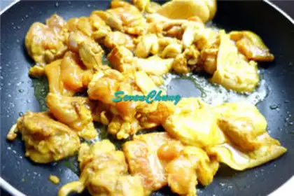 Make Curry chicken step 2