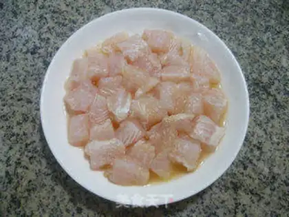 Make Egg steamed dragonfish step 8