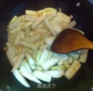 Make Clear the eggplant step 3