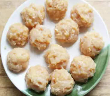 Make Eggplant chicken meatballs step 4