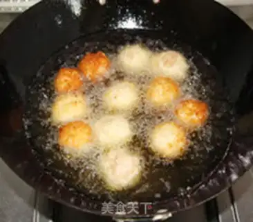 Make Eggplant chicken meatballs step 6