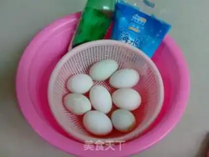Make Homemade duck eggs step 0