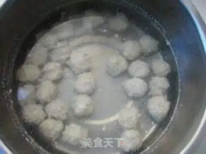 Make The veal flower fried seafoodballs step 0