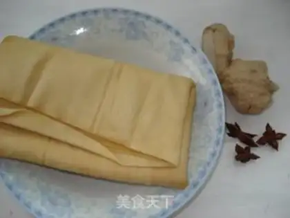Make Soy dry tofu step 0