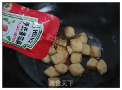 Make Cheese juice lantern tofu step 6