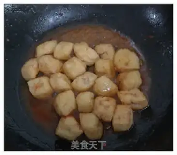 Make Cheese juice lantern tofu step 7