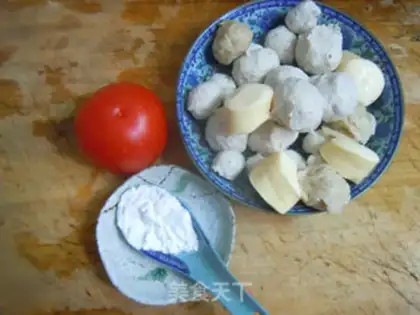Make Tomato meatball soup step 0