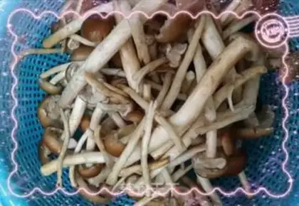 Make Tea mushrooms, black wood, chicken step 0