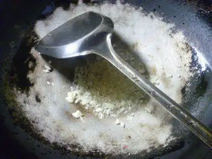 Make Garlic beans step 3