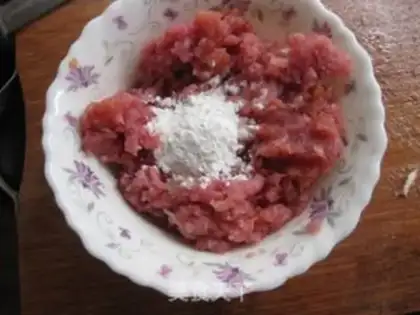 Make Tomato meatball soup step 1