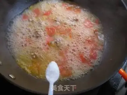 Make Tomato meatball soup step 5