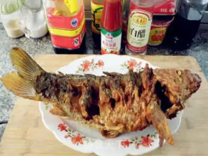 Make Garuda carp step 11