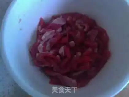 Make Beef and garlic step 0