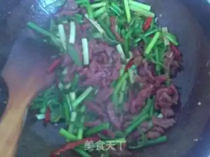 Make Beef and garlic step 5