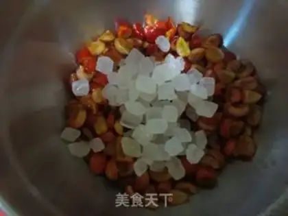 Make Cherry sauce step 1