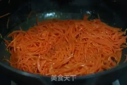 Make Garlic carrots step 3