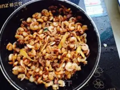 Make Red burning shrimp step 3