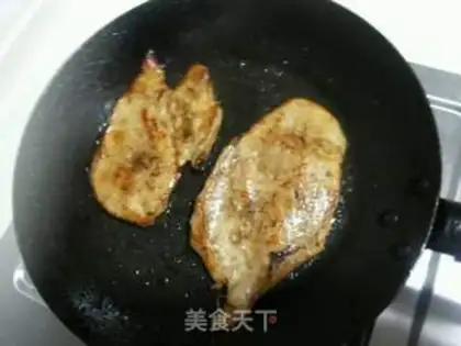 Make Chicken steak scallop with pasta step 7