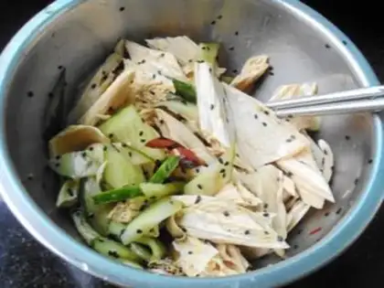 Make A cucumber collide step 8