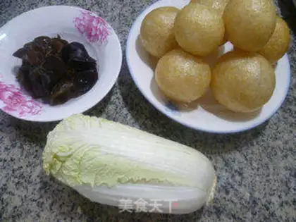 Make Black-mucked-eared, doll food step 0