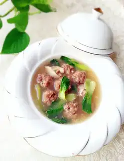 Make Mushroomball soup step 8