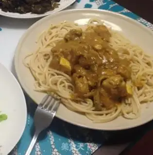 Make Curry pasta step 3