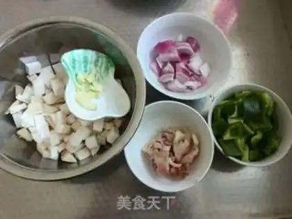 Make Garbage and abalone step 1