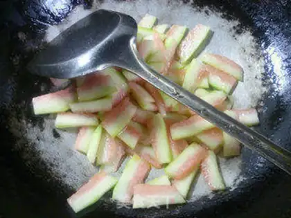 Make Clear the watermelon step 3