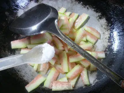 Make Clear the watermelon step 4