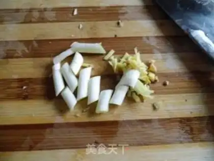 Make Fish and grass for chicken soup step 2