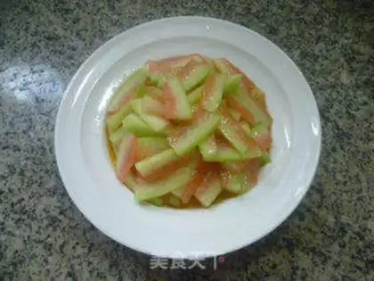 Make Clear the watermelon step 7
