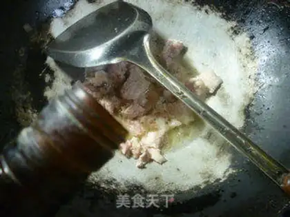 Make Pork and watermelon step 4