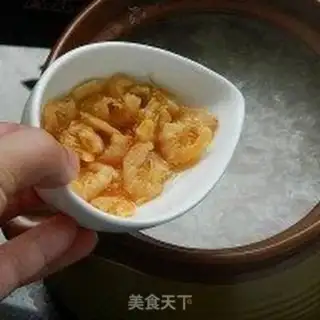 Make Shrimp congee step 5