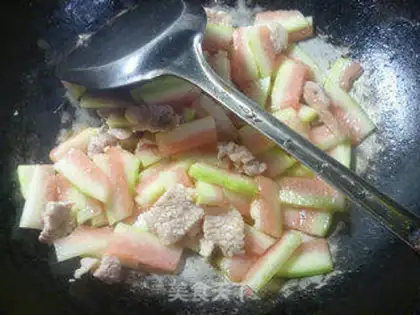 Make Pork and watermelon step 7