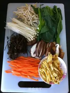 Make The Korean gin and rice step 0