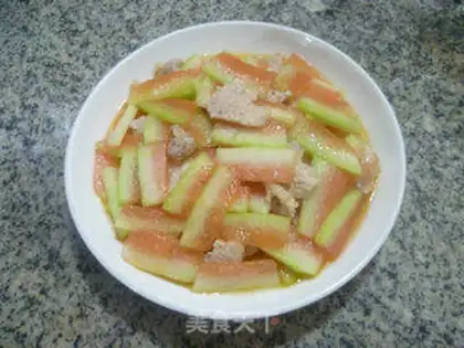 Make Pork and watermelon step 10