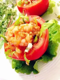 Make Tomato shrimp salad step 16