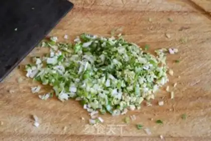 Make Cream scallops step 1