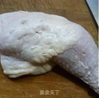 Make French black pepper chicken leg step 2