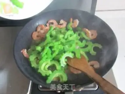 Make Shrimp and bitter melon step 5
