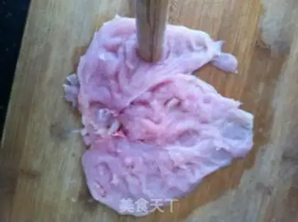 Make Black pepper chicken chop step 2
