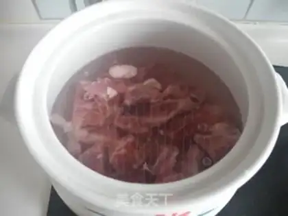 Make Pork bouquet soup step 1